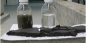 Silicon Waste Water Before And After Treatment